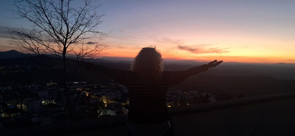 atardecer en mis brazos